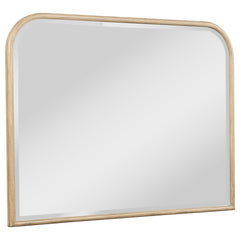 Tampa Furniture Outlet - Coaster - Kailani Dresser Mirror Beige Oak - 225044