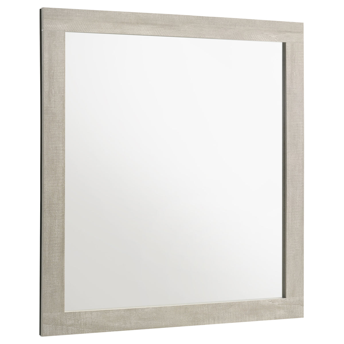 Tampa Furniture Outlet - Coaster - Trenton Dresser Mirror Rustic Cream - 225064