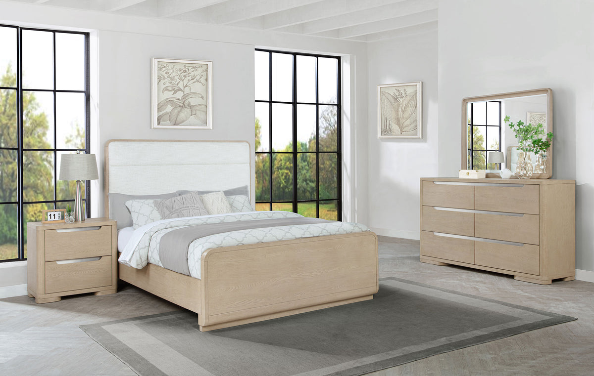 Tampa Furniture Outlet - Coaster - Ladera 4-piece California King Bedroom Set Light Elm - 225081KW-S4