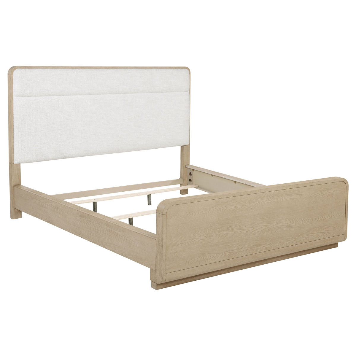 Tampa Furniture Outlet - Coaster - Ladera 56-inch California King Panel Bed Light Elm - 225081KW