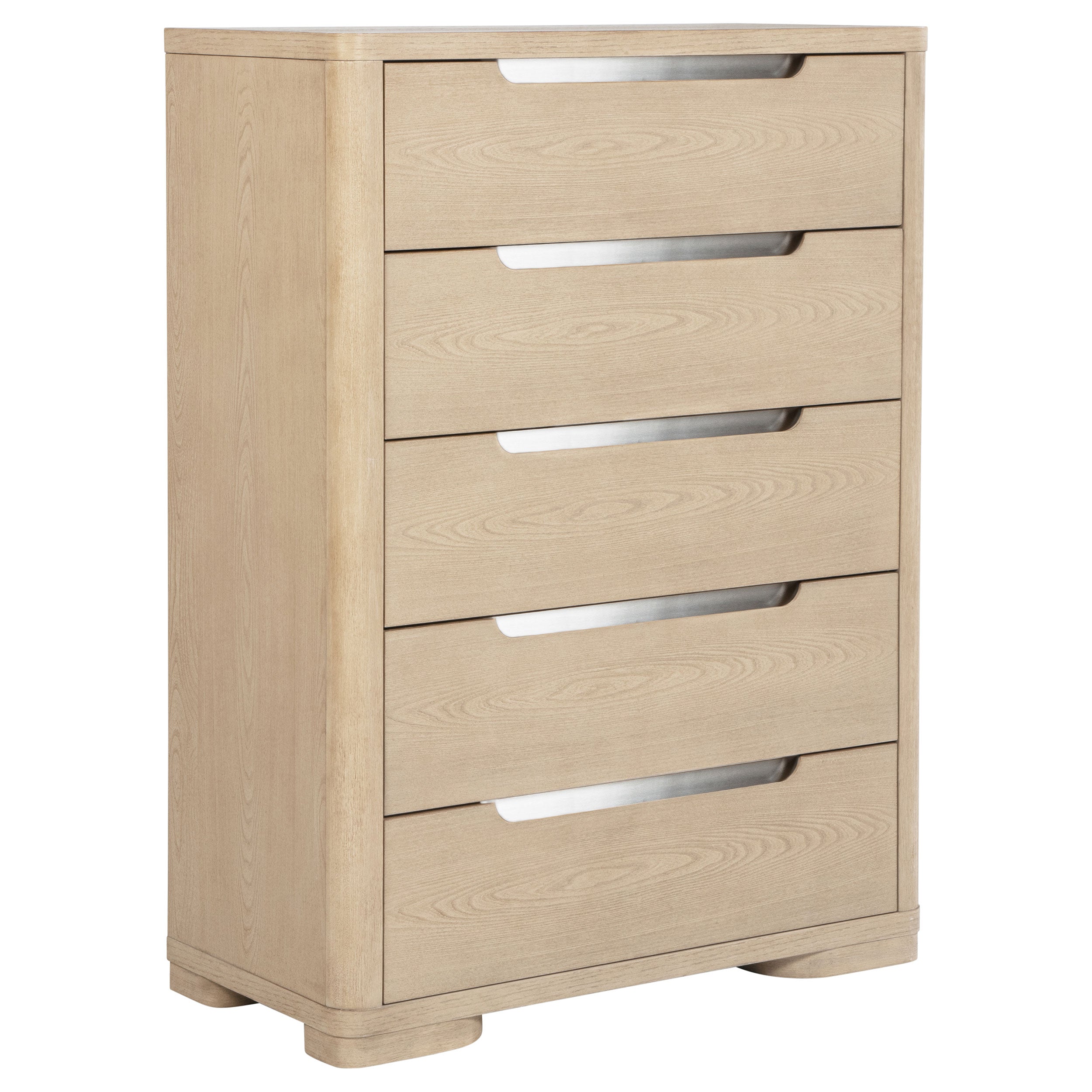 Tampa Furniture Outlet - Coaster - Ladera 5-drawer Bedroom Chest of Drawers Light Elm - 225085