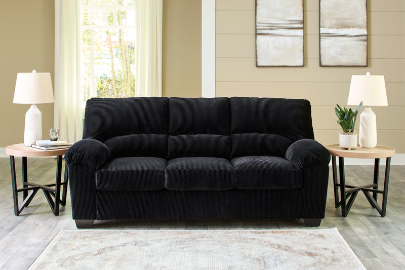 Tampa Furniture Outlet Lutz - Ashley Furniture - SimpleJoy Living Room - Sofa / Onyx - 2420438