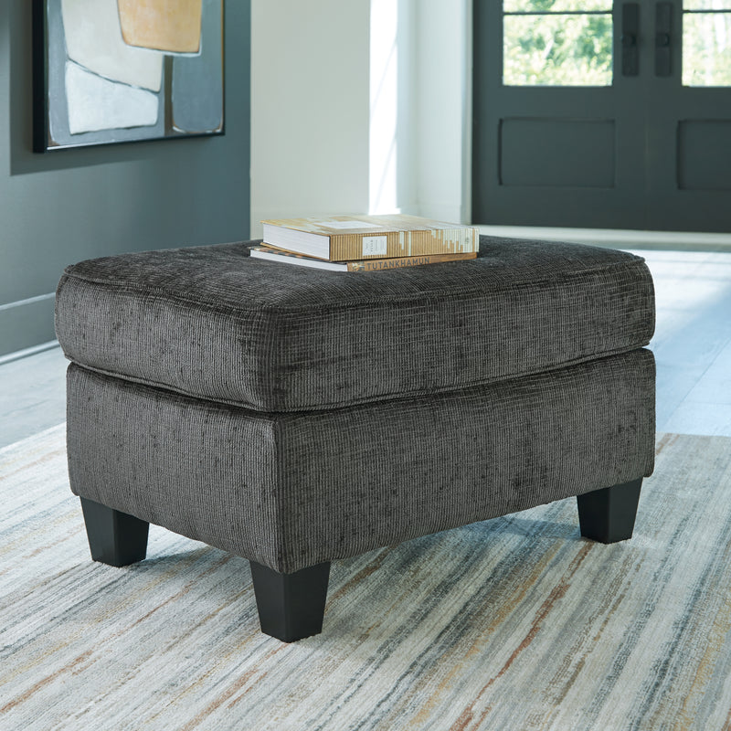 Tampa Furniture Outlet Lutz - Ashley Furniture - Erinslane Living Room - Ottoman / Dusk - 2520614