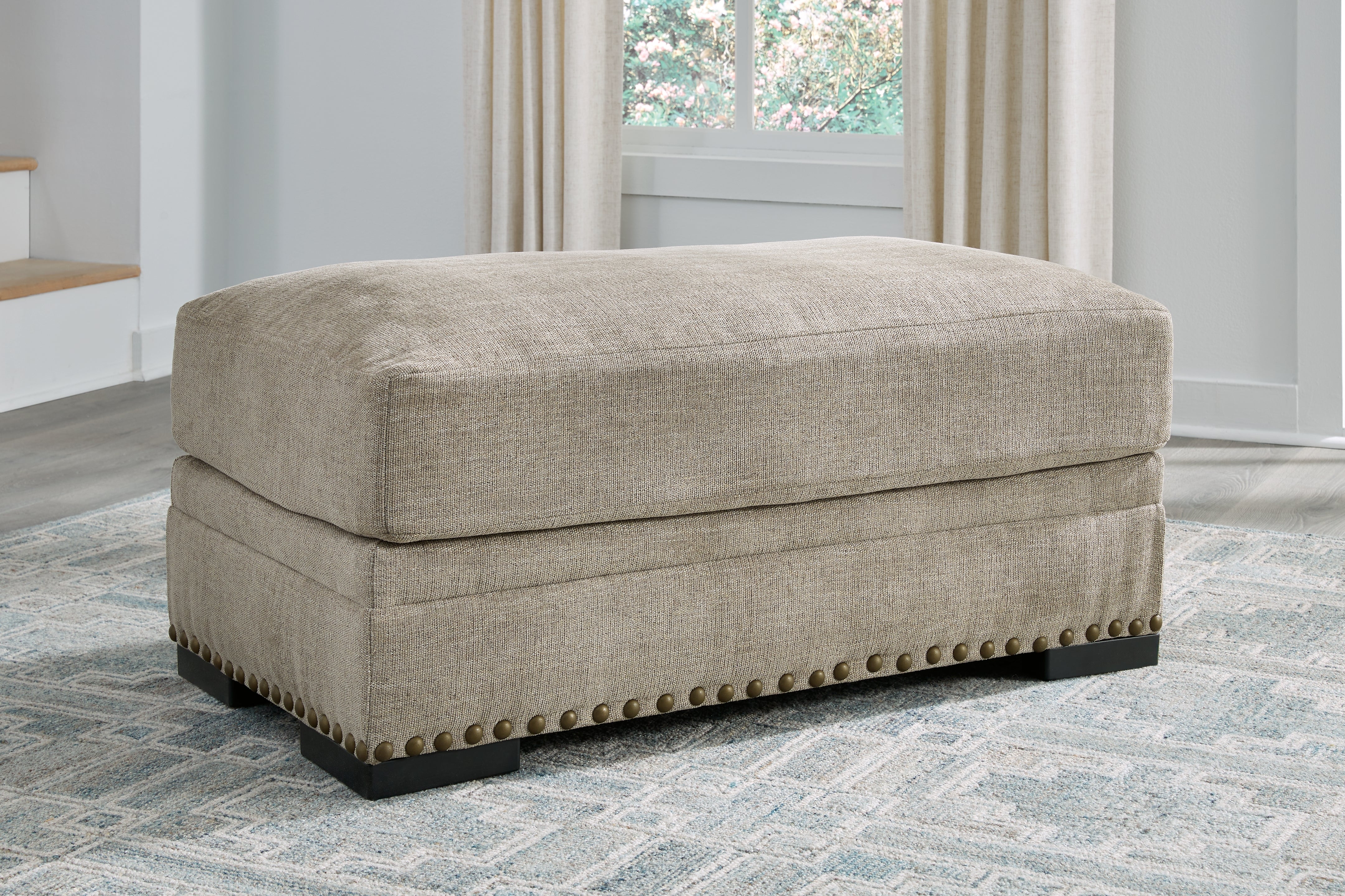 Tampa Furniture Outlet Lutz - Ashley Furniture - Galemore Living Room - Ottoman / Quarry - 2700414
