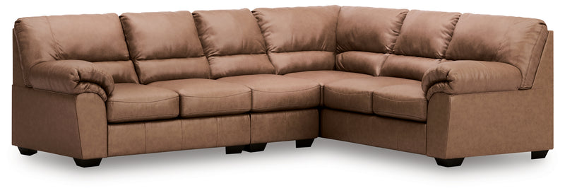 Tampa Furniture Outlet Lutz - Ashley Furniture - WillowBend Sectionals - RAF 2-Piece Sectional / Caramel - PC27704S3