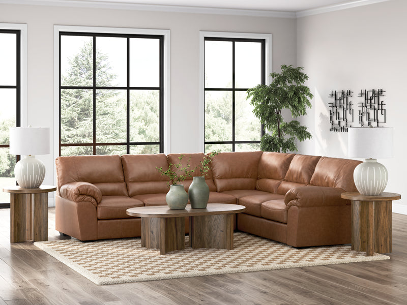 Tampa Furniture Outlet Lutz - Ashley Furniture - WillowBend Sectionals - RAF 2-Piece Sectional / Caramel - PC27704S3