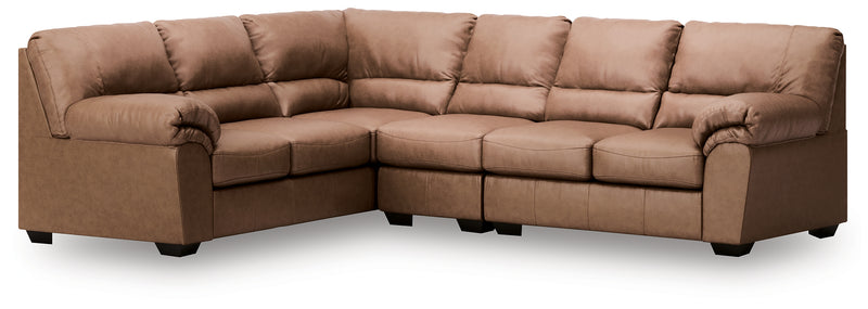 Tampa Furniture Outlet Lutz - Ashley Furniture - WillowBend Sectionals - RAF 2-Piece Sectional / Caramel - PC27704S4