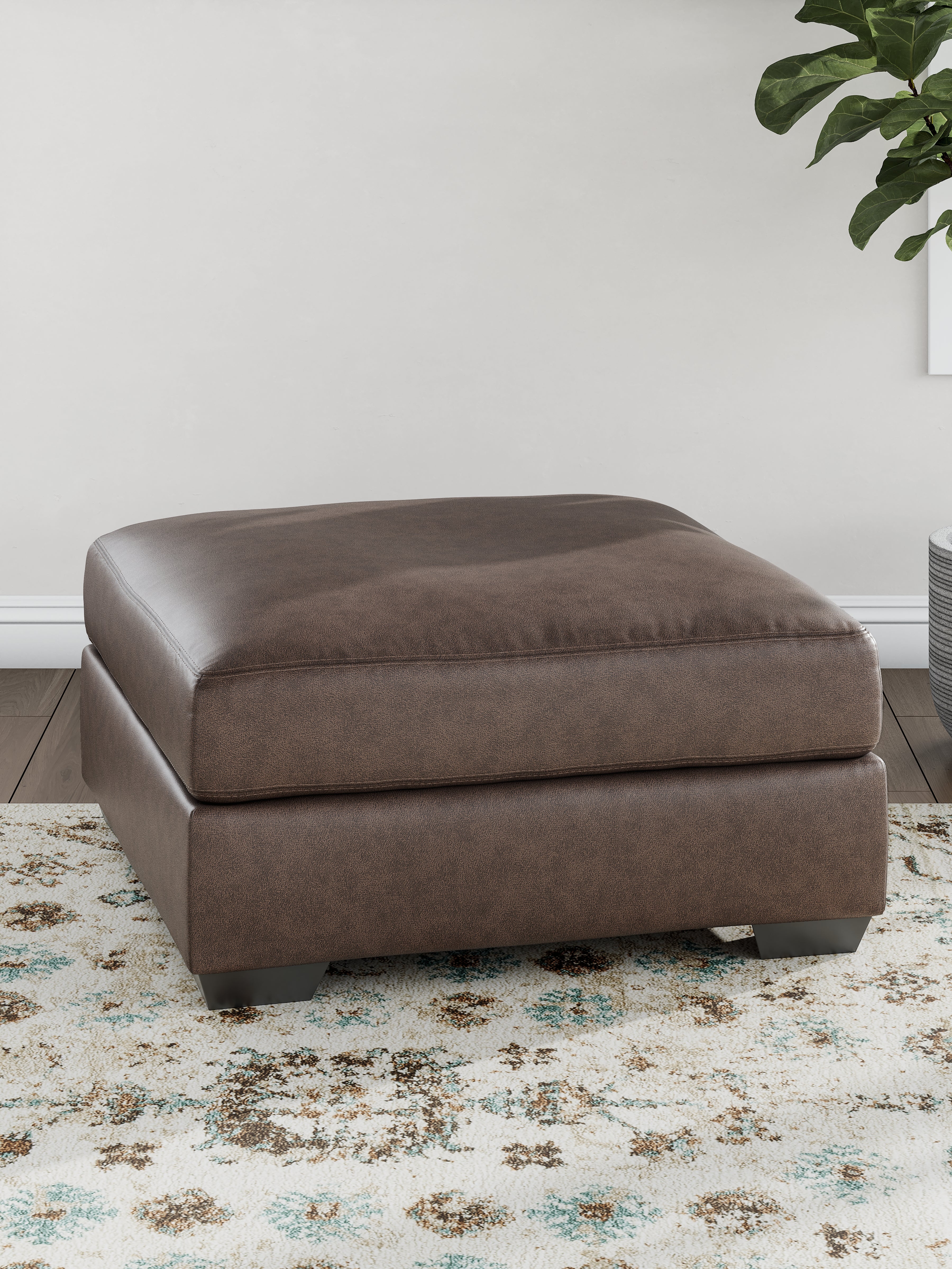 Tampa Furniture Outlet Lutz - Ashley Furniture - WillowBend Living Room - Oversized Accent Ottoman / Umber - PC2770508