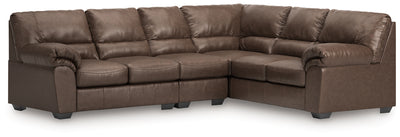 Tampa Furniture Outlet Lutz - Ashley Furniture - WillowBend Sectionals - RAF 3-Piece Sectional / Umber - PC27705S3