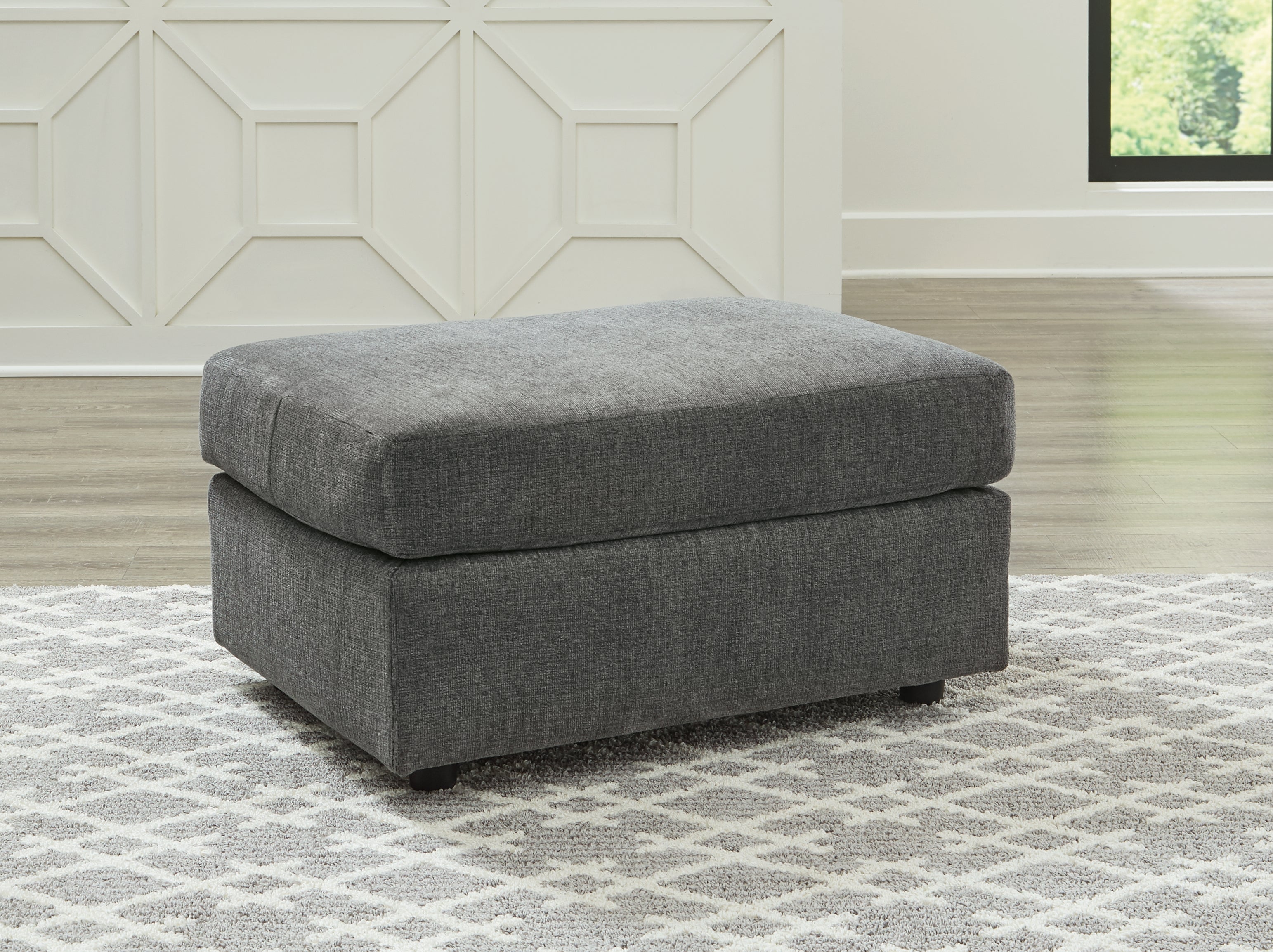 Tampa Furniture Outlet Lutz - Ashley Furniture - Stairatt Living Room - Ottoman / Gravel - 2850214