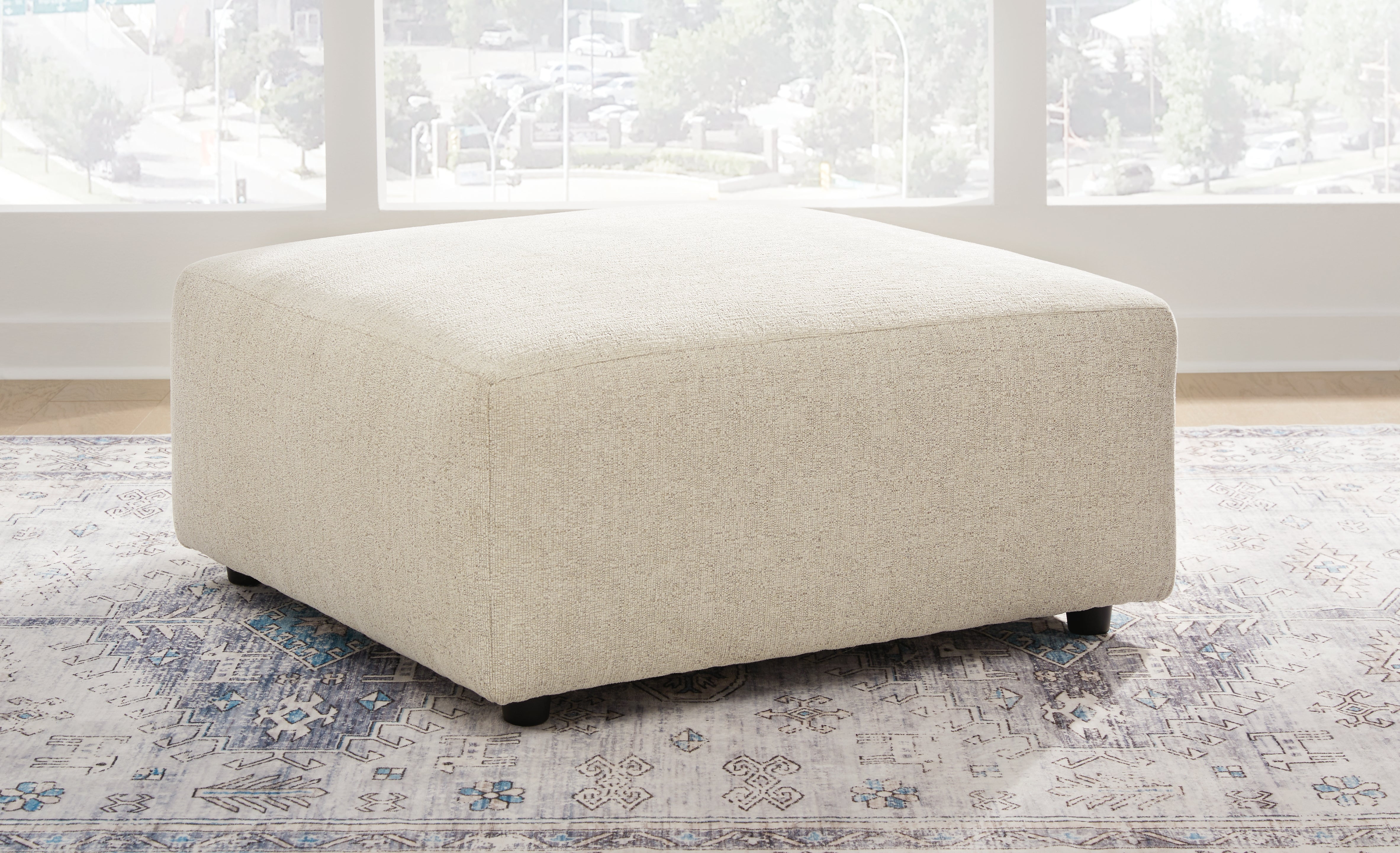 Tampa Furniture Outlet Lutz - Ashley Furniture - Edenfield Living Room - Oversized Accent Ottoman / Linen - 2900408
