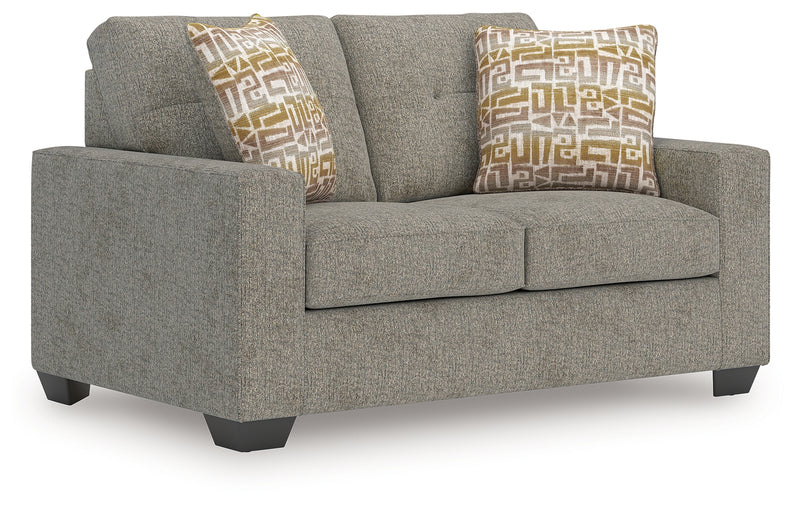 Tampa Furniture Outlet Lutz - Ashley Furniture - Larimer Living Room - Queen Sofa Sleeper / Iron - PC2920435