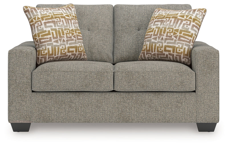 Tampa Furniture Outlet Lutz - Ashley Furniture - Larimer Living Room - Queen Sofa Sleeper / Iron - PC2920435