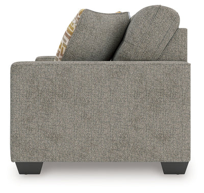 Tampa Furniture Outlet Lutz - Ashley Furniture - Larimer Living Room - Queen Sofa Sleeper / Iron - PC2920435