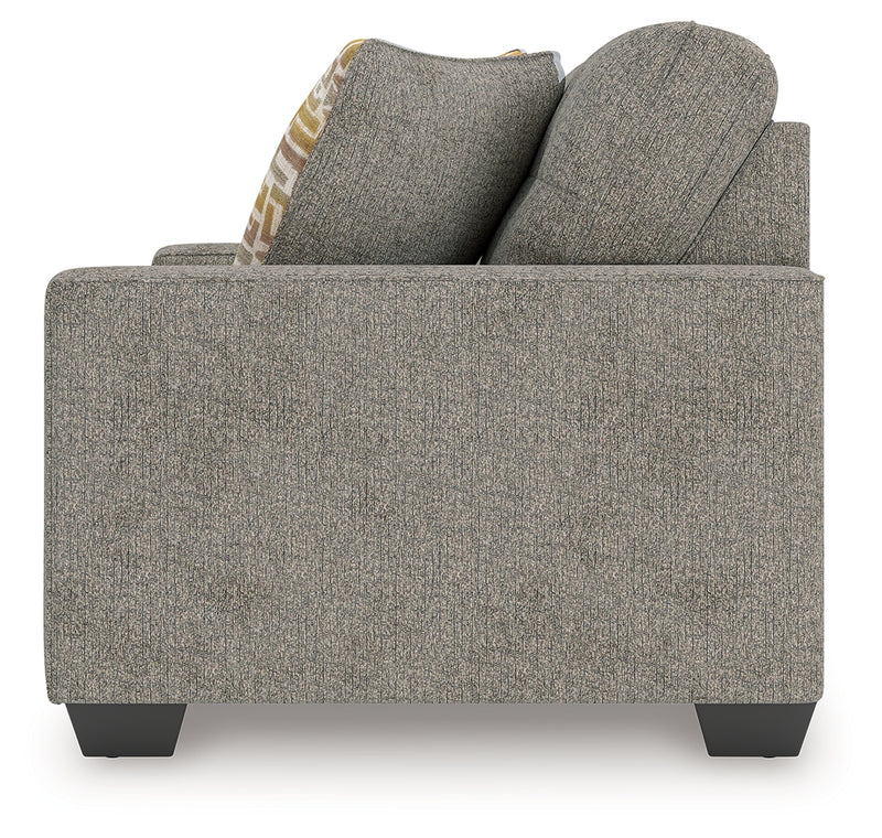 Tampa Furniture Outlet Lutz - Ashley Furniture - Larimer Living Room - Queen Sofa Sleeper / Iron - PC2920435