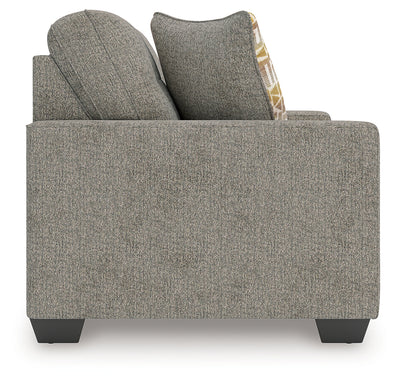 Tampa Furniture Outlet Lutz - Ashley Furniture - Larimer Living Room - Queen Sofa Sleeper / Iron - PC2920435