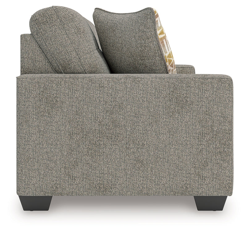 Tampa Furniture Outlet Lutz - Ashley Furniture - Larimer Living Room - Queen Sofa Sleeper / Iron - PC2920439