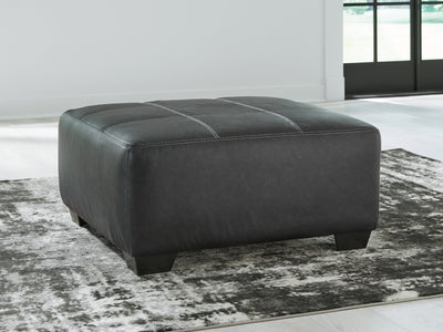Tampa Furniture Outlet Lutz - Ashley Furniture - Brixley Pier Living Room - Oversized Accent Ottoman / Graphite - 2990608