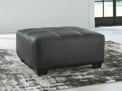 Tampa Furniture Outlet Lutz - Ashley Furniture - Brixley Pier Living Room - Oversized Accent Ottoman / Graphite - 2990608