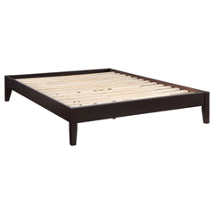 Tampa Furniture Outlet - Coaster - Hounslow California King Universal Platform Bed Cappuccino - 300555KW