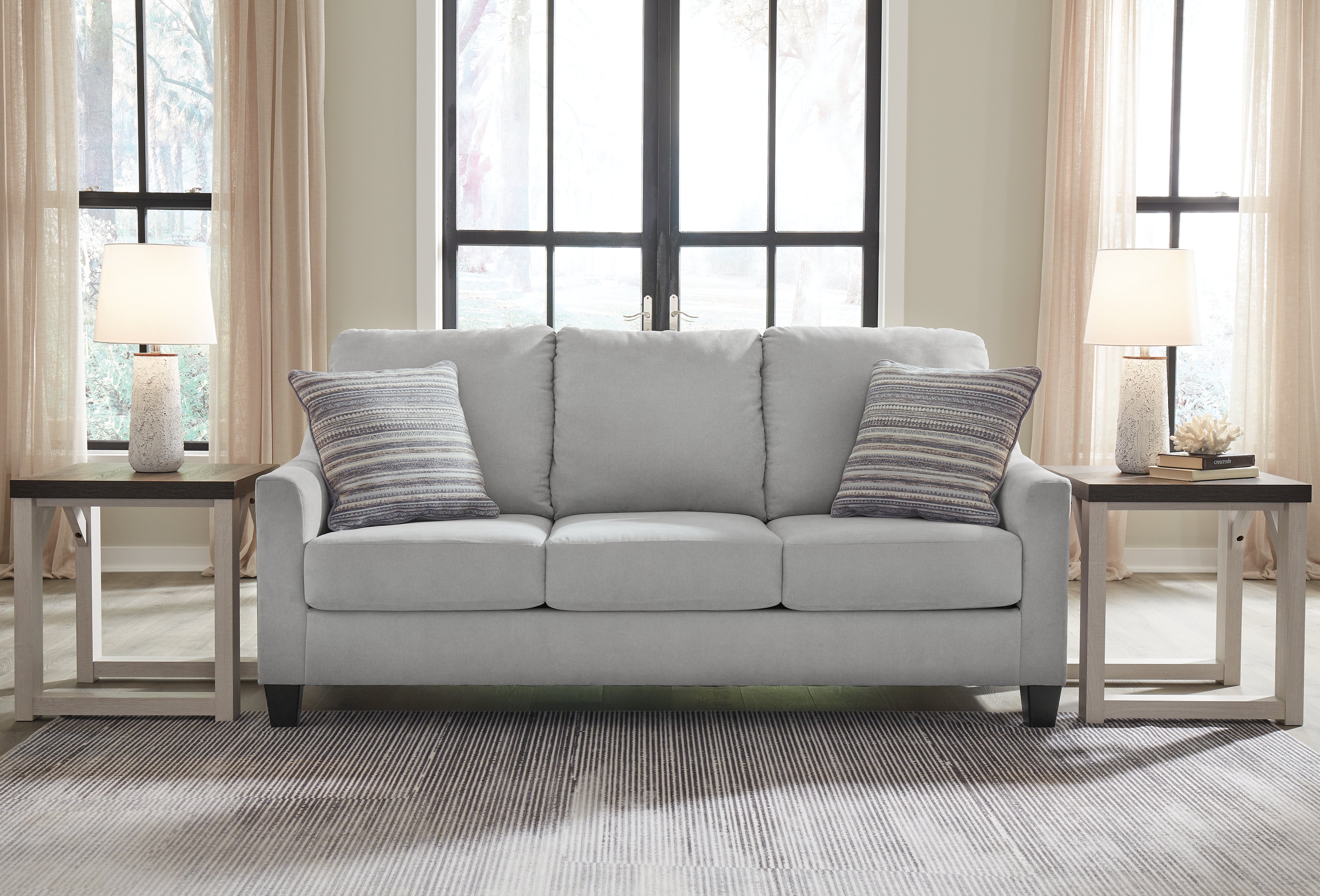 Tampa Furniture Outlet Lutz - Ashley Furniture - Adlai Living Room - Sofa / Shadow - 3010338