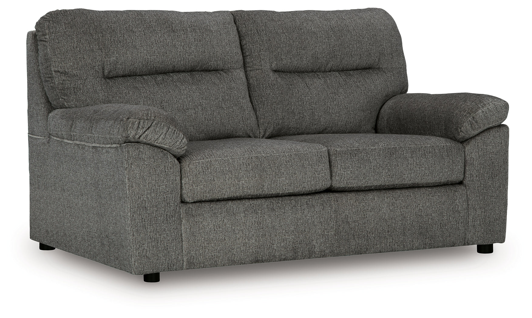 Tampa Furniture Outlet Lutz - Ashley Furniture - Bindura Living Room - Loveseat / Mineral - 3030535