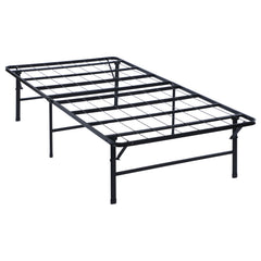 Tampa Furniture Outlet - Coaster - Mabel Metal Twin Mattress Support Platform Bed Black - 305957T