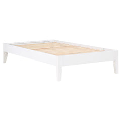 Tampa Furniture Outlet - Coaster - Hounslow Twin Universal Platform Bed White - 306128T