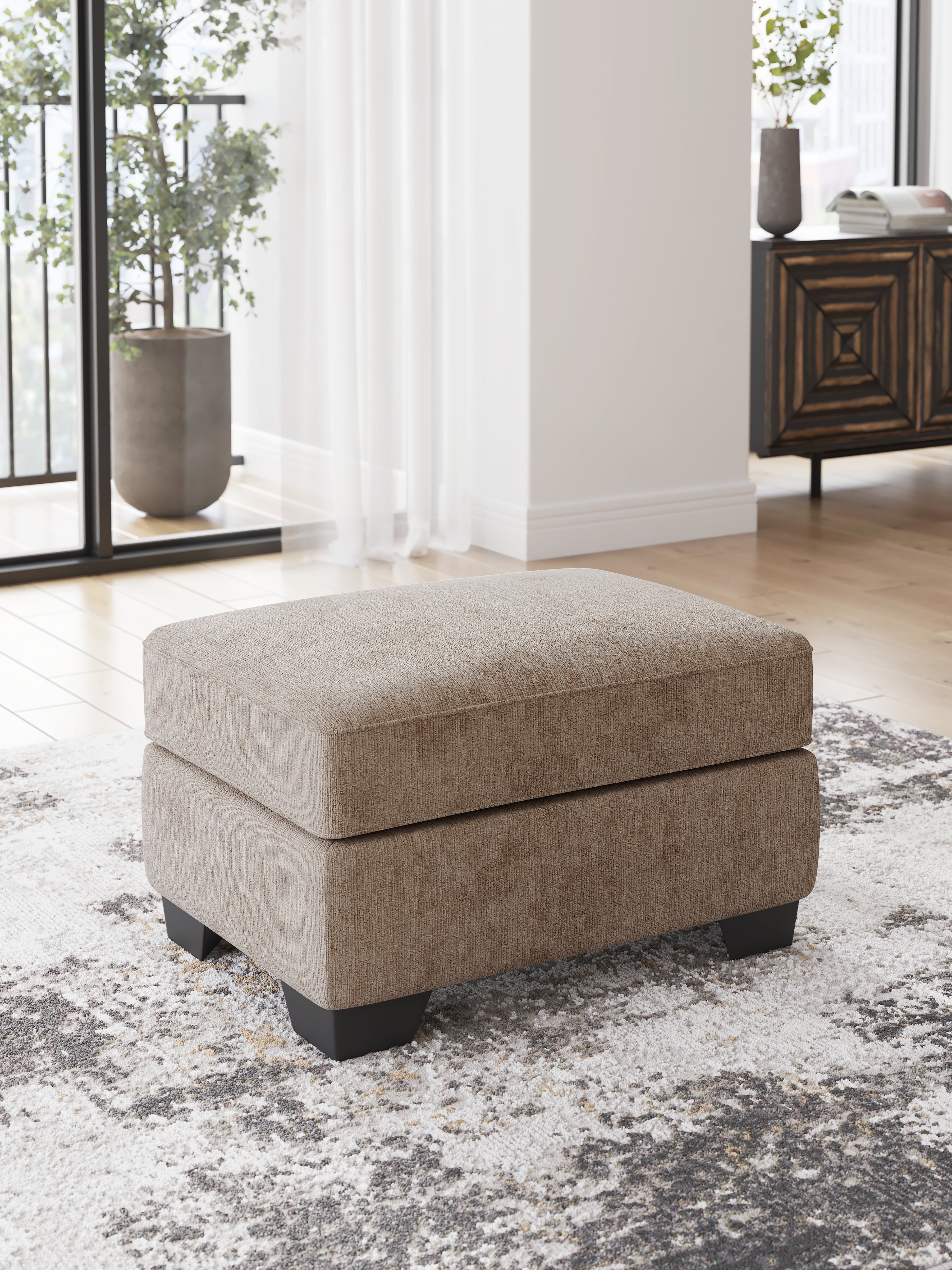 Tampa Furniture Outlet Lutz - Ashley Furniture - Olten Living Room - Ottoman / Mocha - 3130414