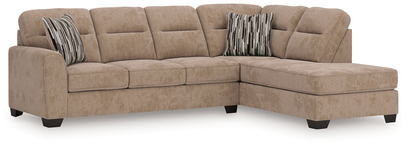 Tampa Furniture Outlet Lutz - Ashley Furniture - Olten Sectionals - LAF 2-Piece Sectional with Chaise / Mocha - 31304S2