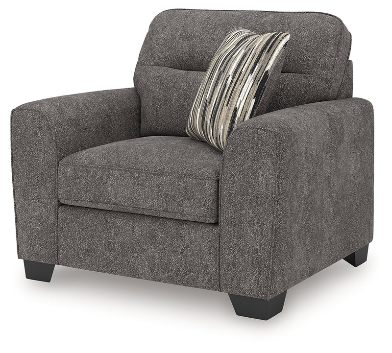 Tampa Furniture Outlet Lutz - Ashley Furniture - Olten Living Room - Oversized Accent Ottoman / Graphite - 3130523