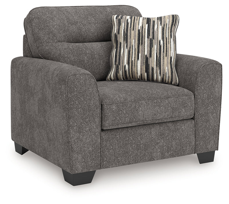 Tampa Furniture Outlet Lutz - Ashley Furniture - Olten Living Room - Oversized Accent Ottoman / Graphite - 3130523