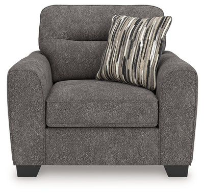 Tampa Furniture Outlet Lutz - Ashley Furniture - Olten Living Room - Oversized Accent Ottoman / Graphite - 3130523