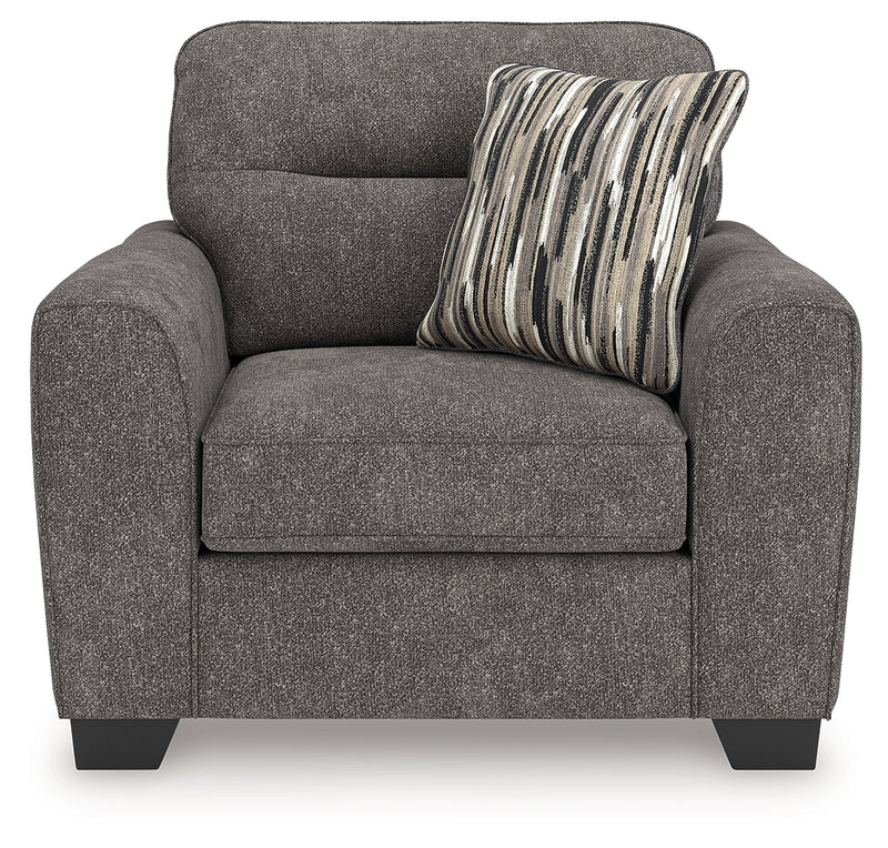 Tampa Furniture Outlet Lutz - Ashley Furniture - Olten Living Room - Oversized Accent Ottoman / Graphite - 3130523