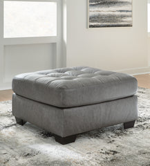 Tampa Furniture Outlet Lutz - Ashley Furniture - Clairette Court Living Room - Oversized Accent Ottoman / Alloy - 3150308