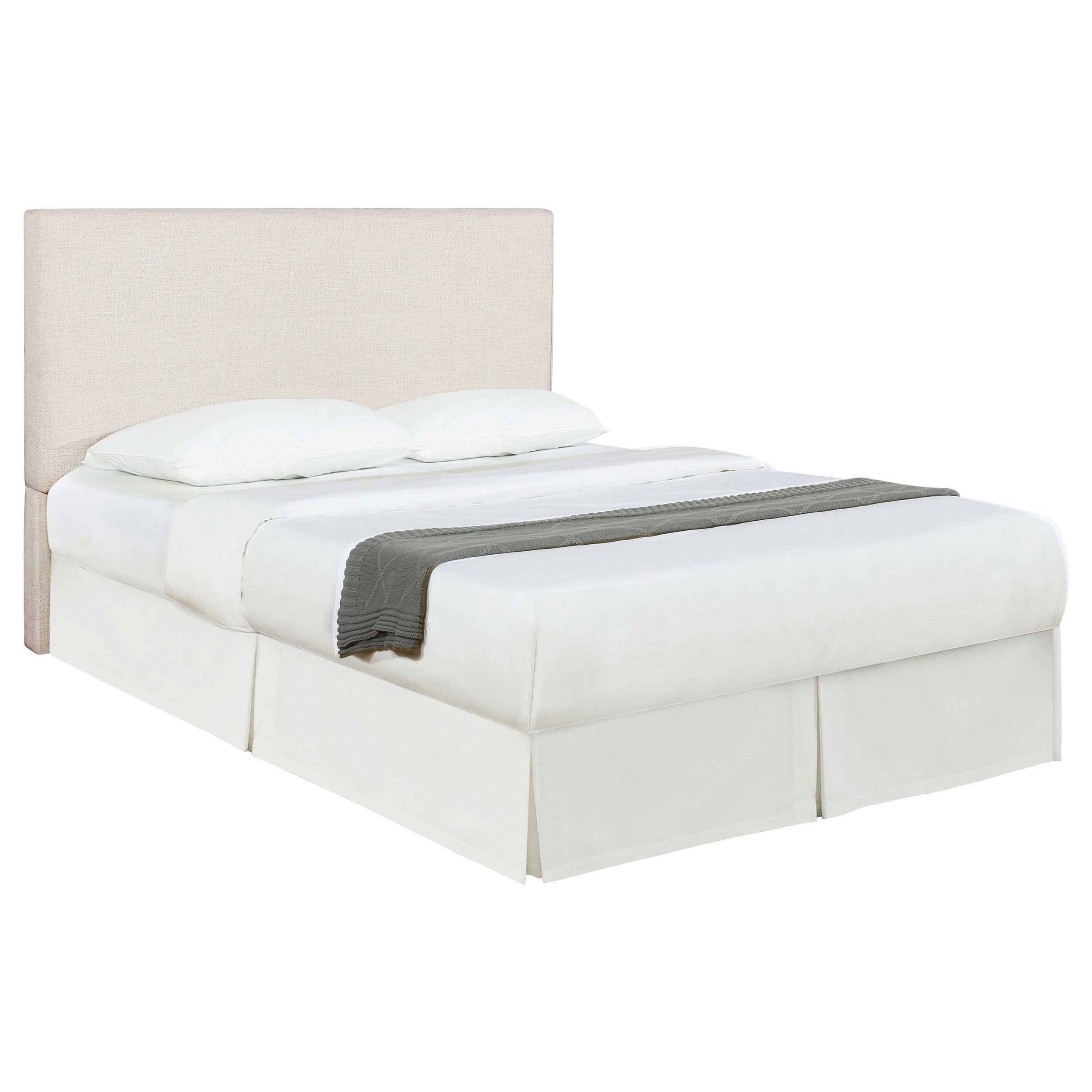 Tampa Furniture Outlet - Coaster - Pirro Upholstered Queen or Full Panel Headboard Sand - 315980QF