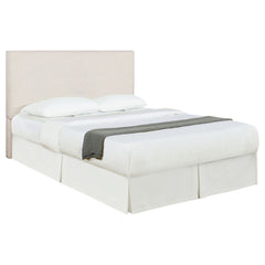 Tampa Furniture Outlet - Coaster - Pirro Upholstered Queen or Full Panel Headboard Sand - 315980QF