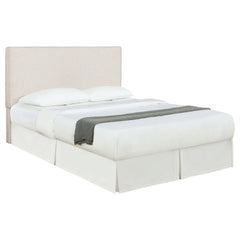 Tampa Furniture Outlet - Coaster - Kosmo Upholstered King Panel Headboard Sand - 315993K