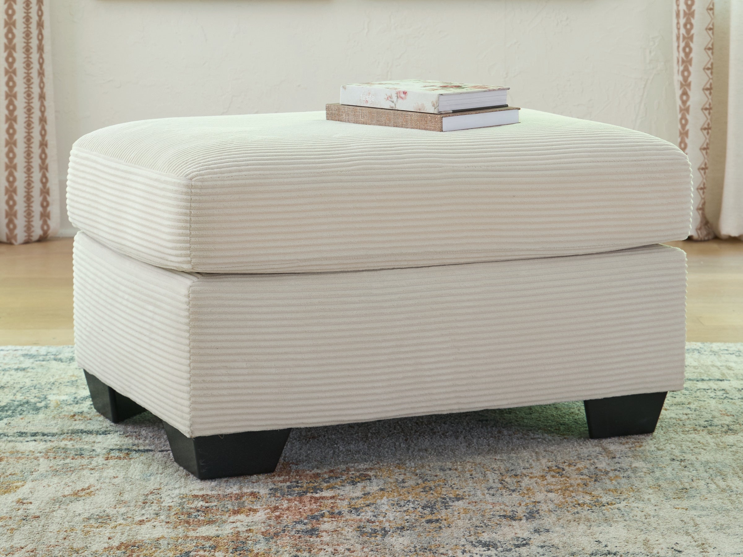 Tampa Furniture Outlet Lutz - Ashley Furniture - Greenbriar Living Room - Ottoman / Ivory - PC3200614