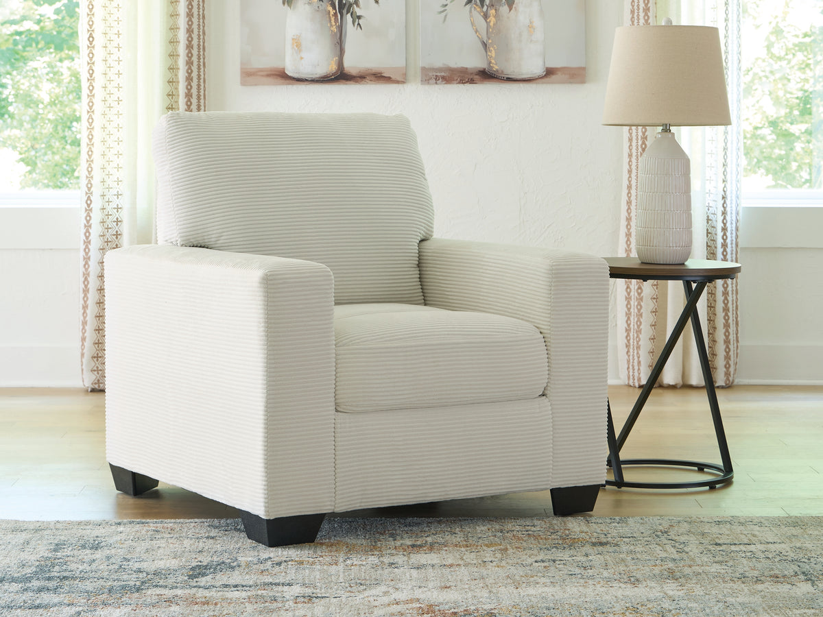 Tampa Furniture Outlet Lutz - Ashley Furniture - Greenbriar Living Room - Chair / Ivory - PC3200620