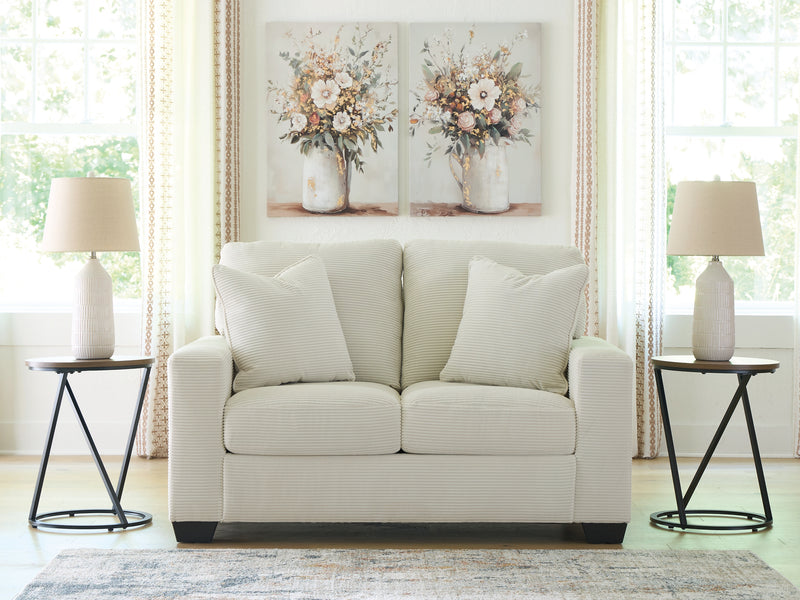 Tampa Furniture Outlet Lutz - Ashley Furniture - Greenbriar Living Room - Loveseat / Ivory - PC3200635