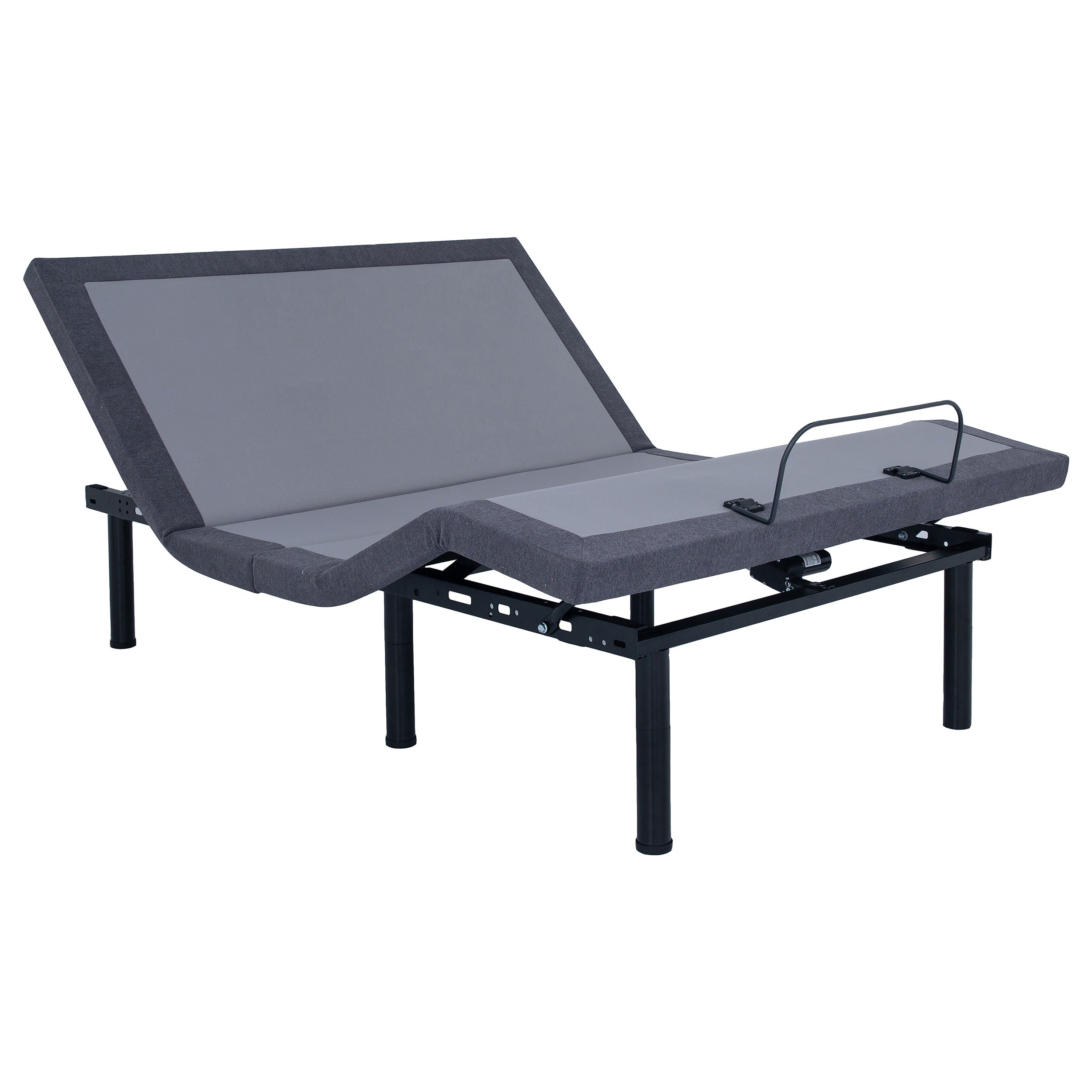 Tampa Furniture Outlet - Coaster - Negan Full Adjustable Bed Base Grey and Black - 350132F