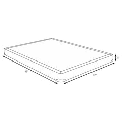 Mercer 5-inch Twin XL Low Profile Box Spring Foundation