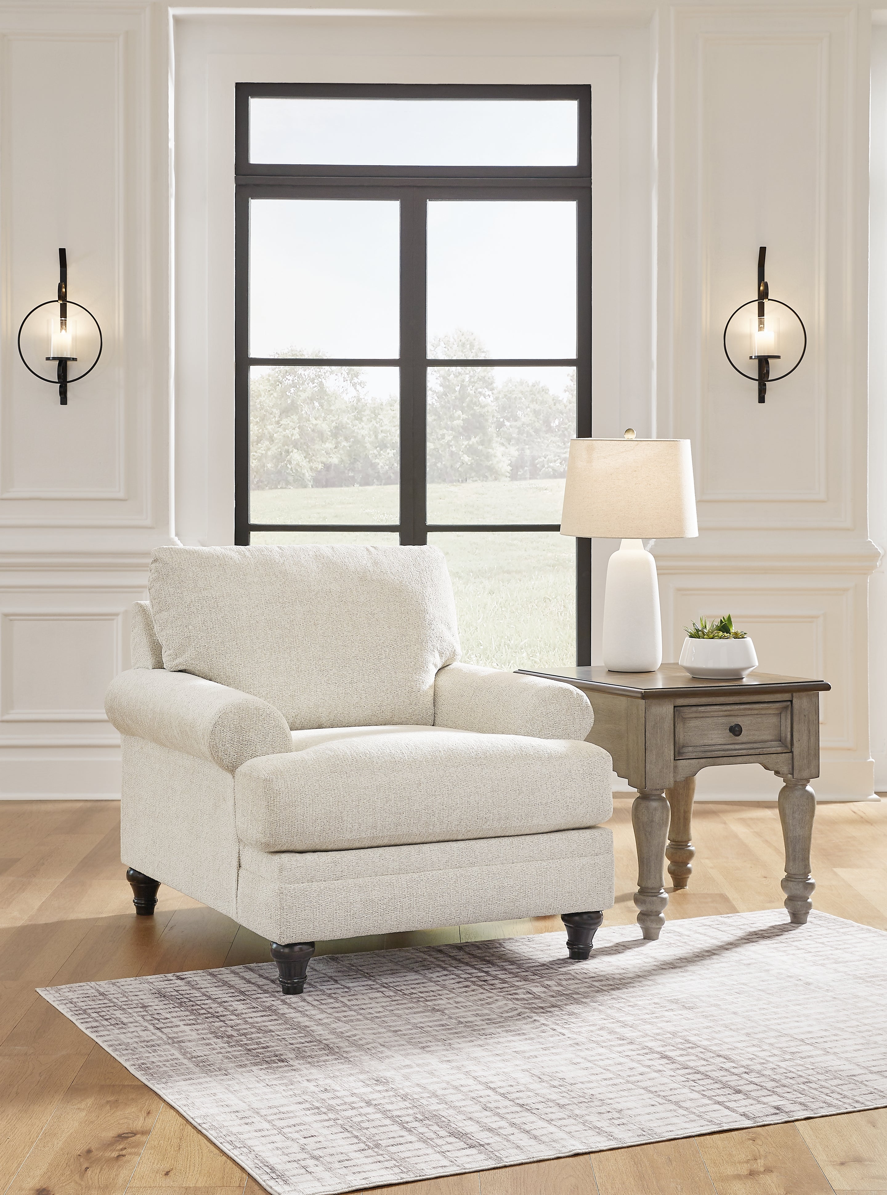 Tampa Furniture Outlet Lutz - Ashley Furniture - Valerani Living Room - Chair / Sandstone - 3570220
