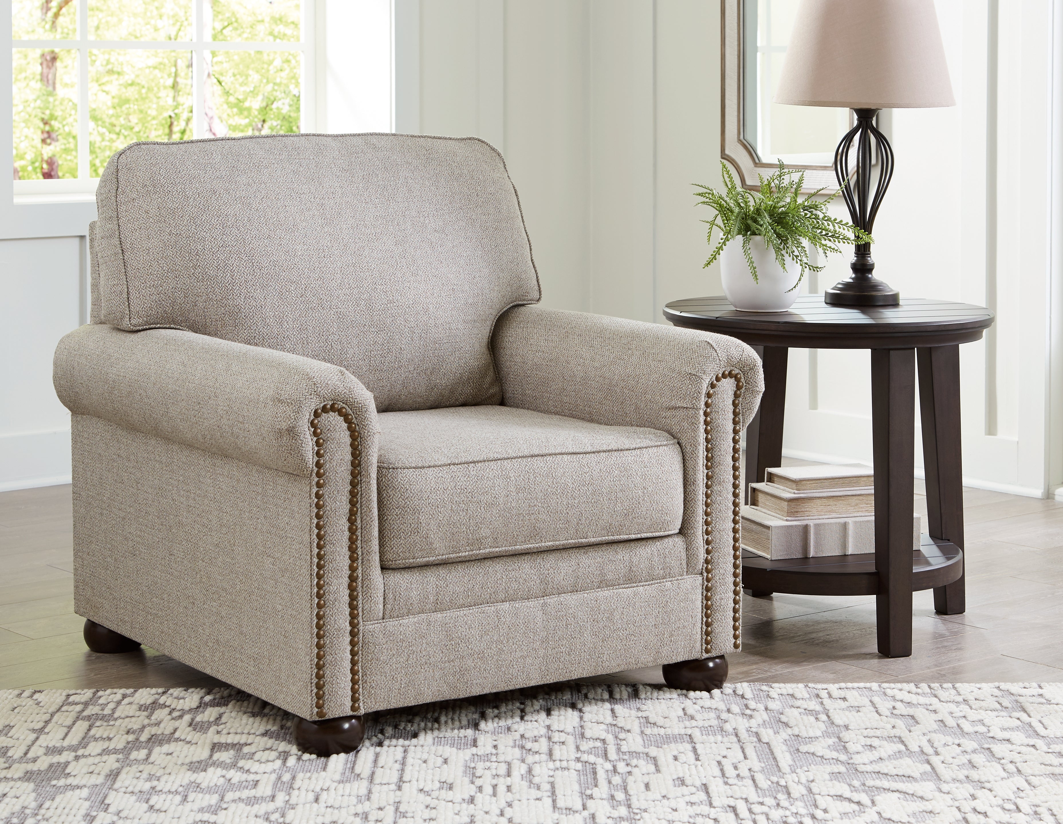 Tampa Furniture Outlet Lutz - Ashley Furniture - Gaelon Living Room - Chair / Dune - 3730720