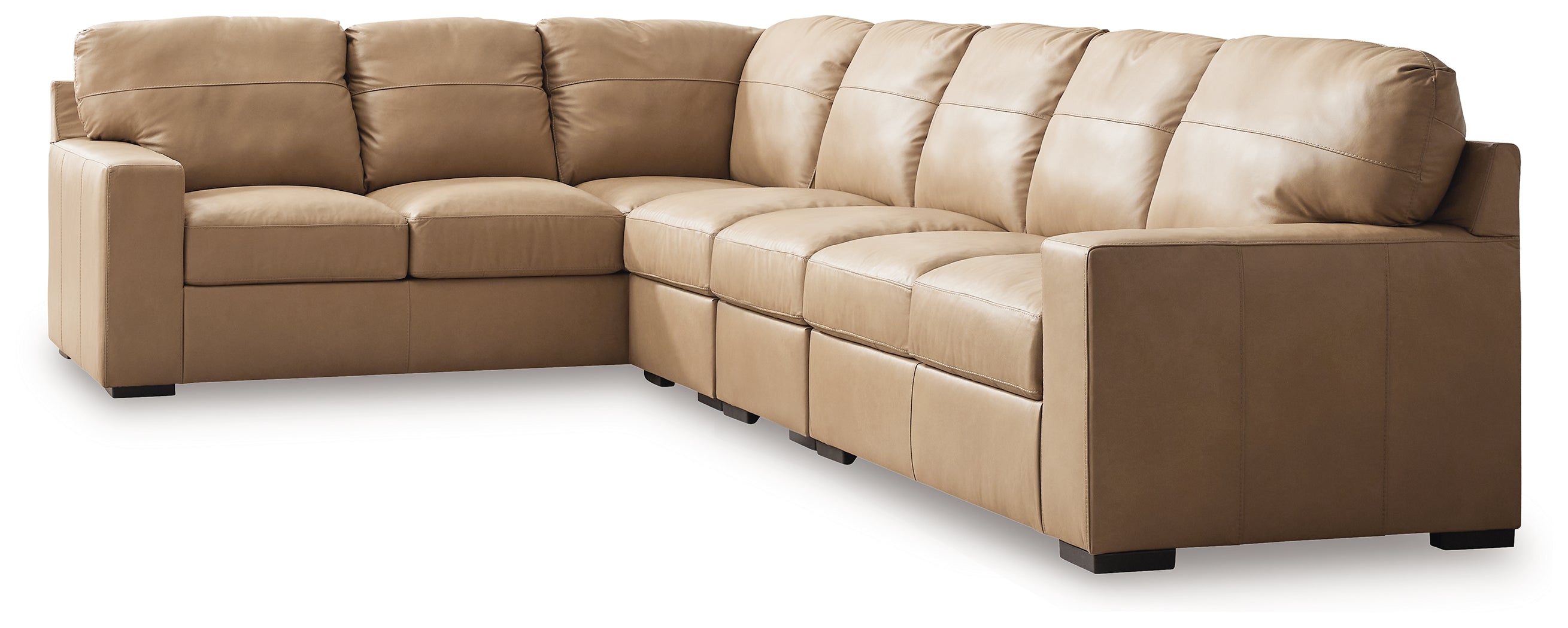 Tampa Furniture Outlet Lutz - Ashley Furniture - Bandon Sectional - LAF 4-Piece Sectional / Toffee - 38006S5