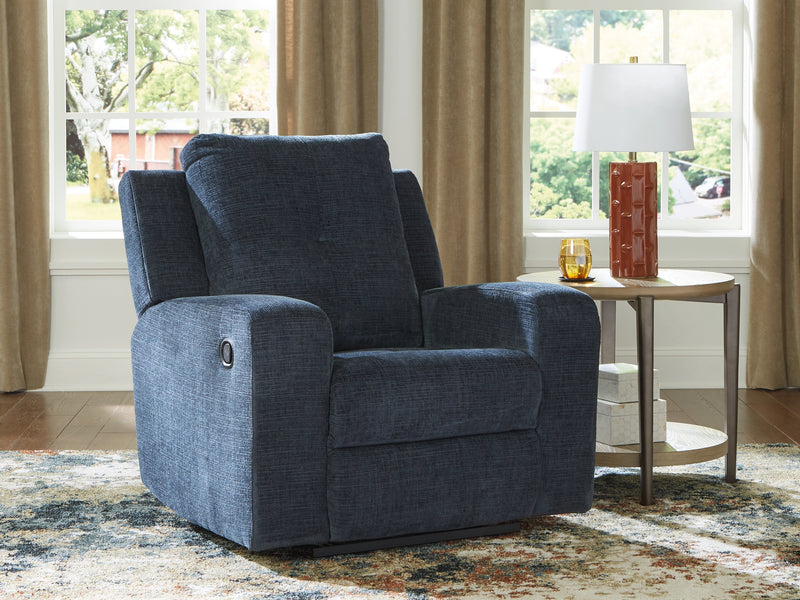 Tampa Furniture Outlet Lutz - Ashley Furniture - Danum Living Room - Zero Wall Recliner / Ink - 3880629