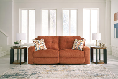 Tampa Furniture Outlet Lutz - Ashley Furniture - Danum Living Room - 2 Seat Reclining Sofa / Spice - 3880781