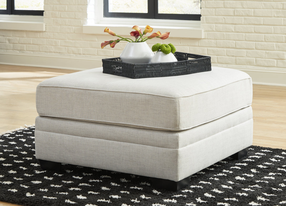 Tampa Furniture Outlet Lutz - Ashley Furniture - Huntsworth Living Room - Oversized Accent Ottoman / Dove Gray - 3970208