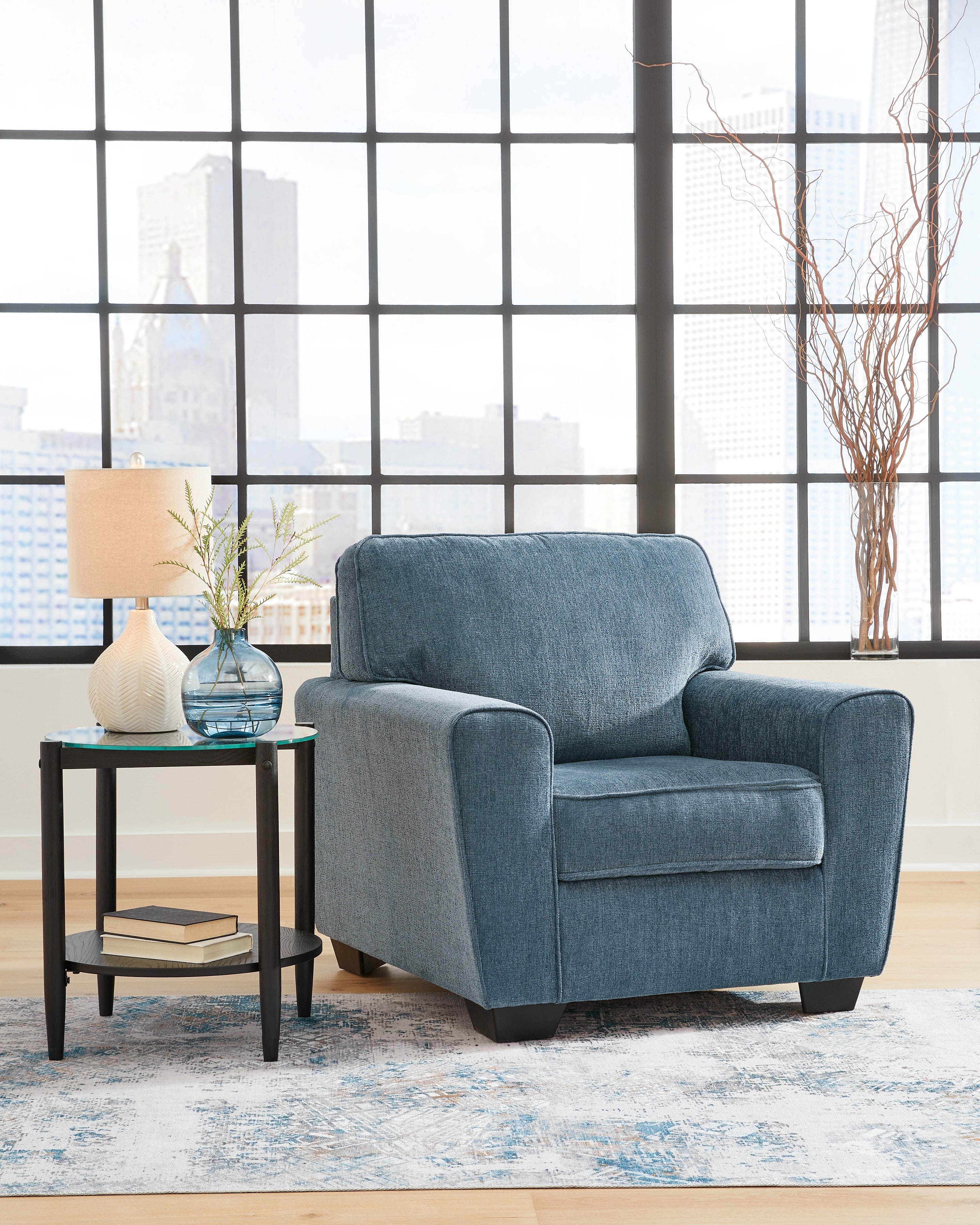 Tampa Furniture Outlet Lutz - Ashley Furniture - Cashton Living Room - Chair / Blue - 4060520